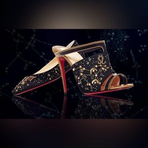 ISO CHRISTIAN LOUBOUTIN Zodiac Virgo Pumps Sandals Flats Loafers 38.5